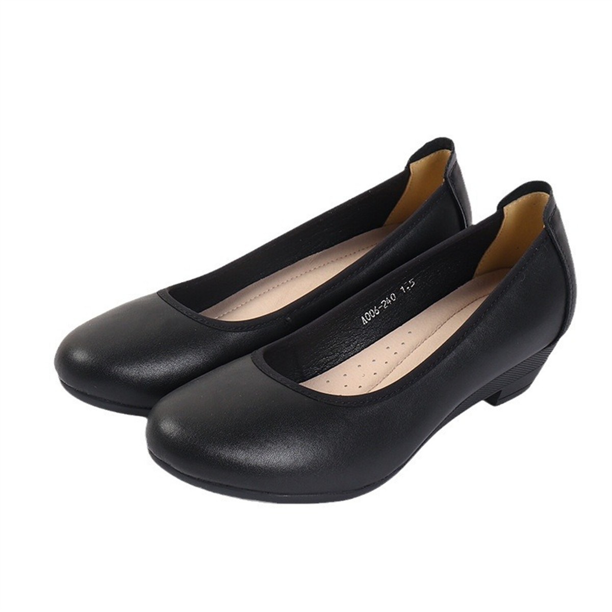 Women's Flats Comfortable Slip On Low-Heeled Business Office Work