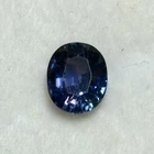 Blue Sapphire Gemstone Natural Loose 1.25 Carat Oval Cut Genuine Gem 7x5.5mm