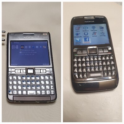 Nokia E61-1 Handy, silber, Kult Handy plus Nokia E-71 Handy Gratis