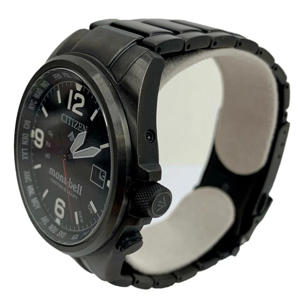 Citizen x Mont bell Radio Solar Promaster CB0177 58E Men s Watch Pre Owned b1014