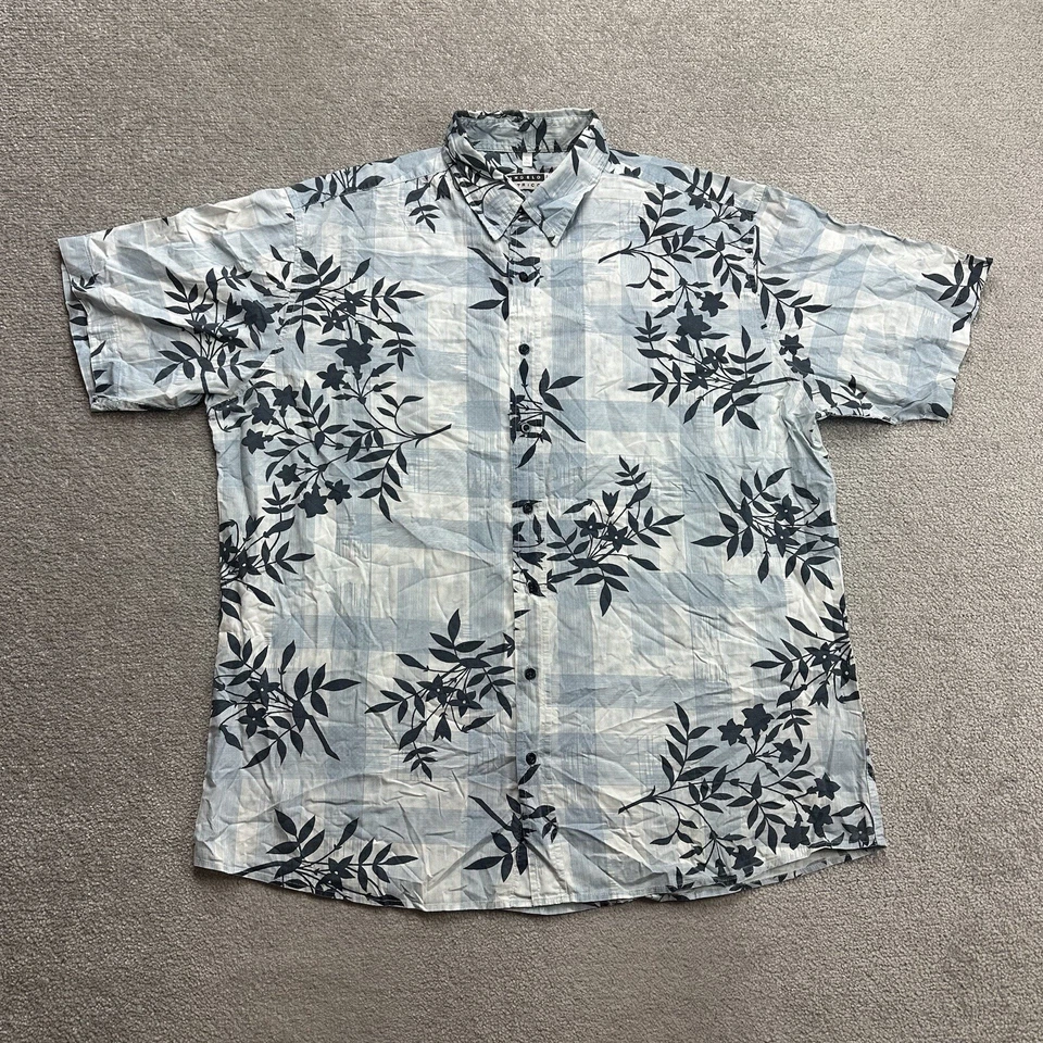 HAWAII Hemd Hawaiishirt Floral XL Magnum Rockabilly Hawaiianer Aloha 19012 Blau - Bild 1 von 4