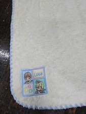 Vintage Precious Moments Baby Blanket Throw Plush Boy Girl Super Soft