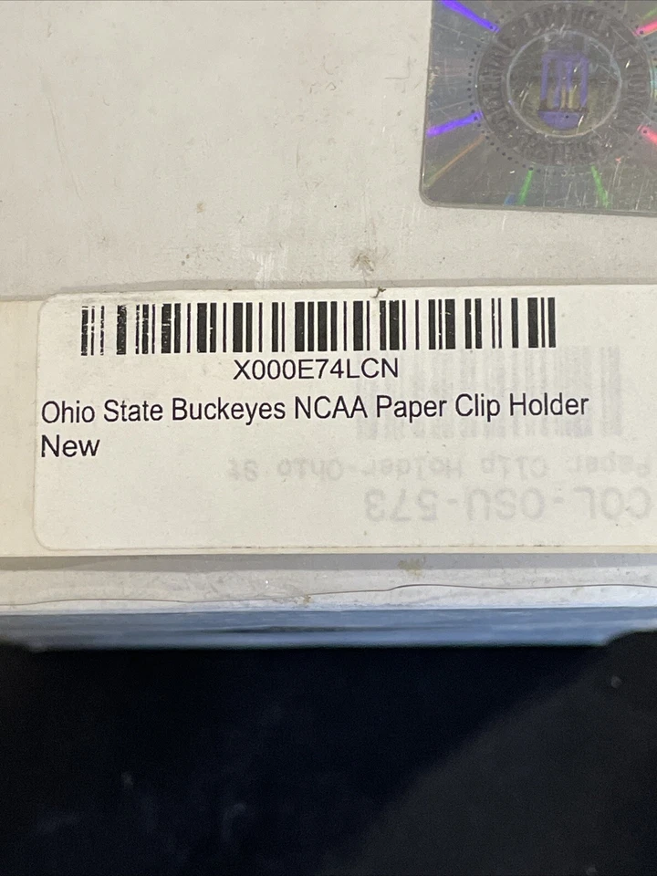 Ohio State Buckeyes Pequeño Lápiz de Madera Taza 3.75" x 2.5" - Nuevo Foto 3 de 4