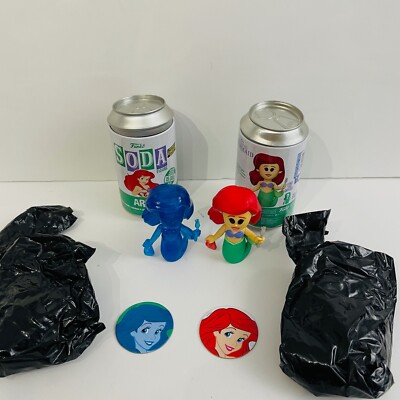 Funko Soda Little Mermaid Ariel CHASE & Common Bundle