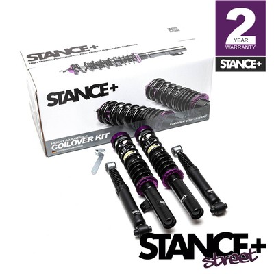 Stance+ Street Coilovers Suspension Kit Peugeot 206CC Coupe Cabrio HF/NF 08/98-