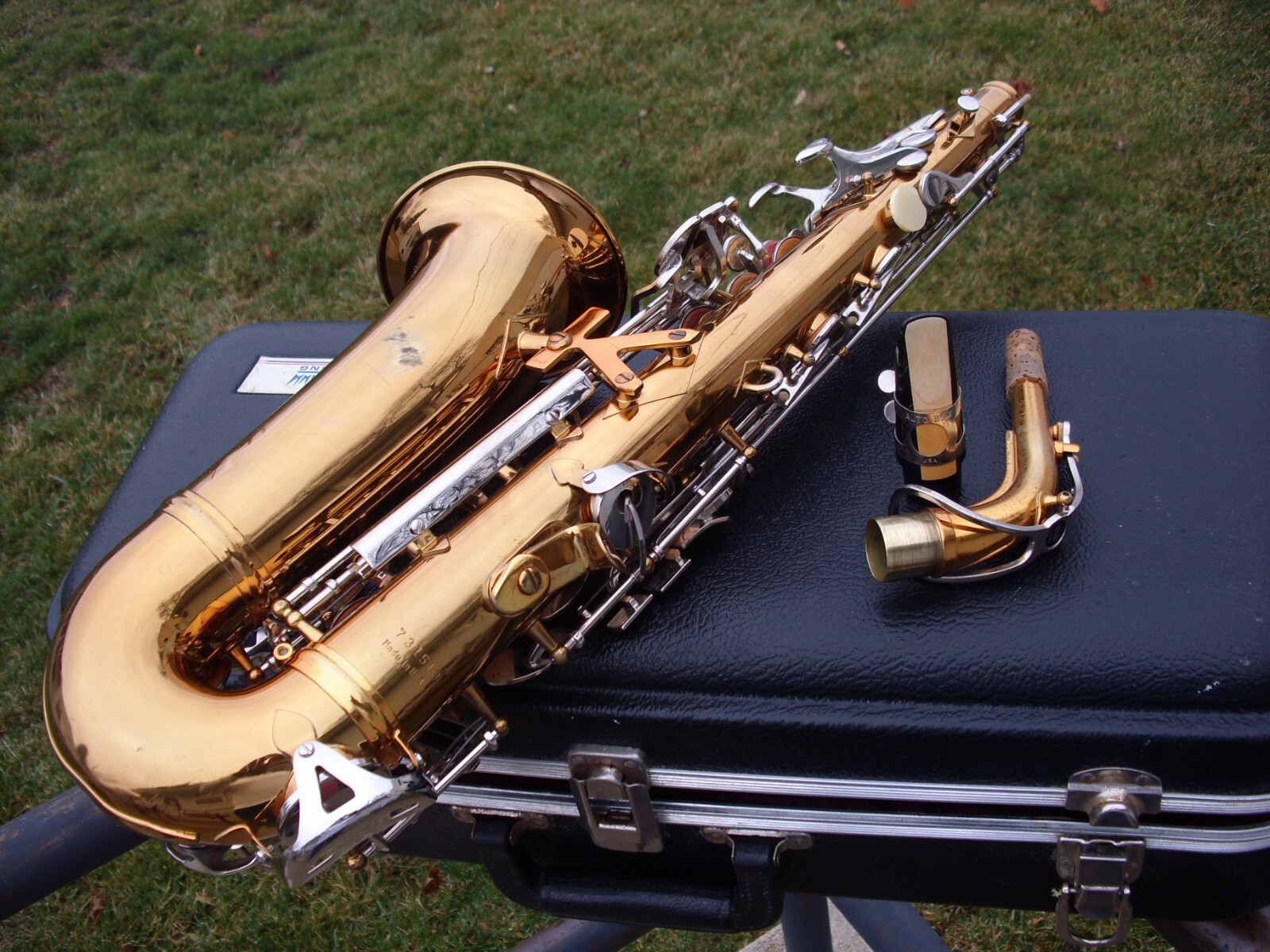 Vintage KING 660 Alto Saxophone with Hard Case and Mouthpiece eBay