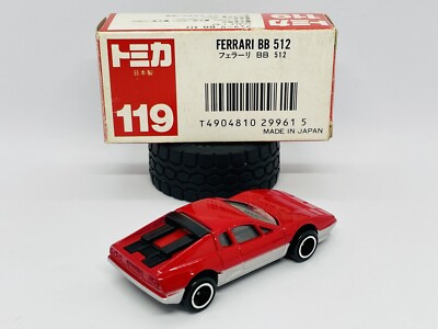 TOMICA トミカ Ferrari BB 512 F57 Tomica Tomy 119-1-1 Ferrari BB 512 - Made In Japan | eBay