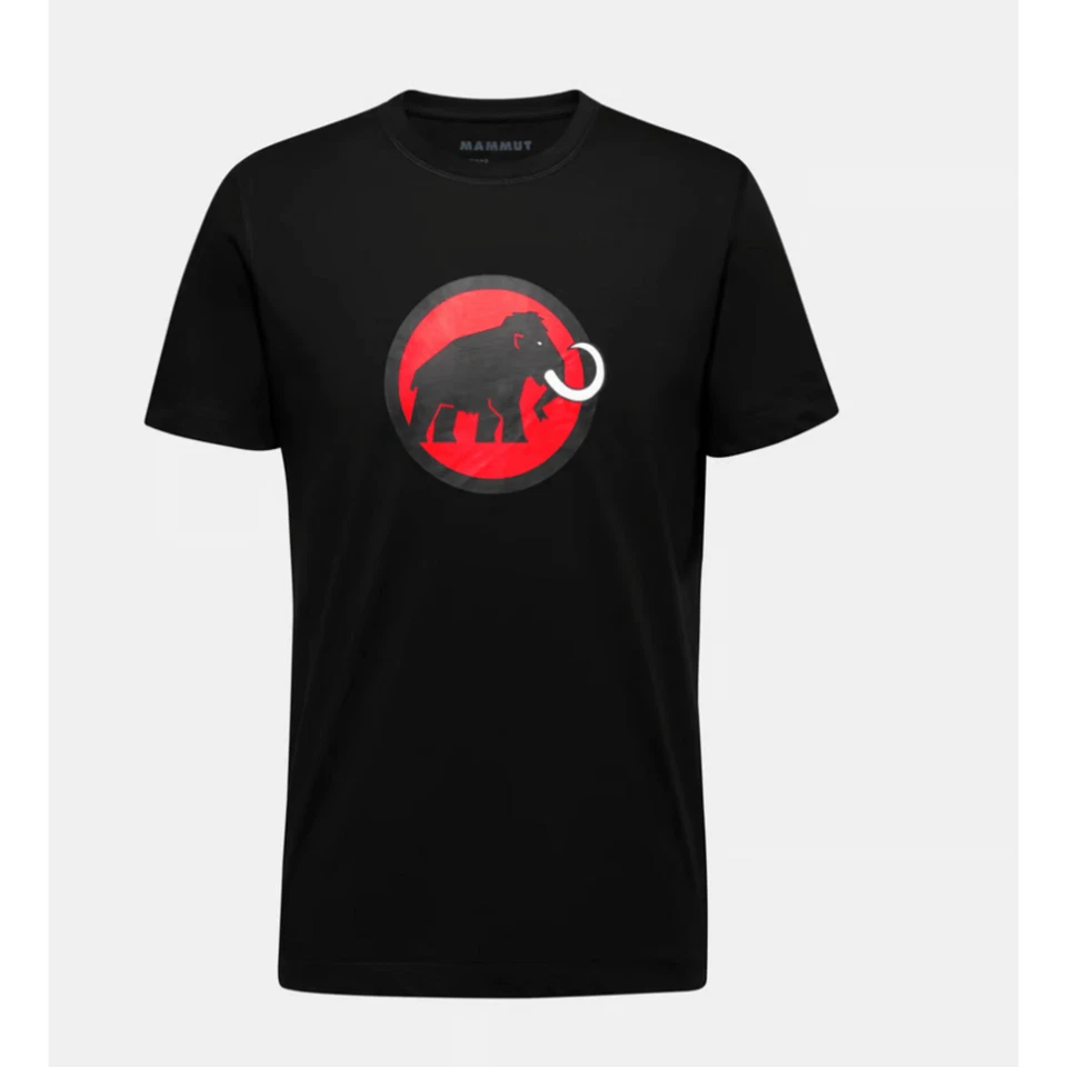 Mammut Core T-Shirt Mann Klassisch Black T-Shirt Neu Organic Cotton Climbing Hik - Bild 1 von 1