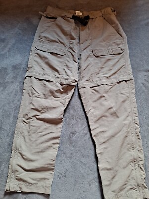 The North Face Men's Belted Cargo Utility Convertible Zip Off The North Face Men's Belted Cargo Utility Convertible Zip Off