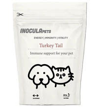Turkey Tail Mushroom Extract Capsules Dog & Cat. Lab Tested. Keeps pets healthy