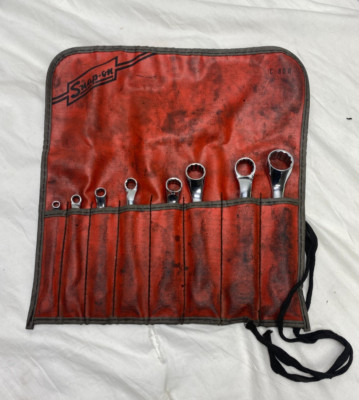 Snap on 8pc 12pt box end wrench set XSM608A