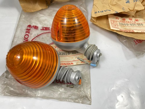 HONDA S90 CL90 CS50 CS90 SS50 CL50 CL70 CD50 TURN SIGNAL WINKER STANLEY R+L NOS - Picture 5 of 12