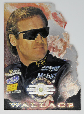 Rusty Wallace 1996 Crown Jewels Elite Birthstones Of A Champions Die Cut Insert