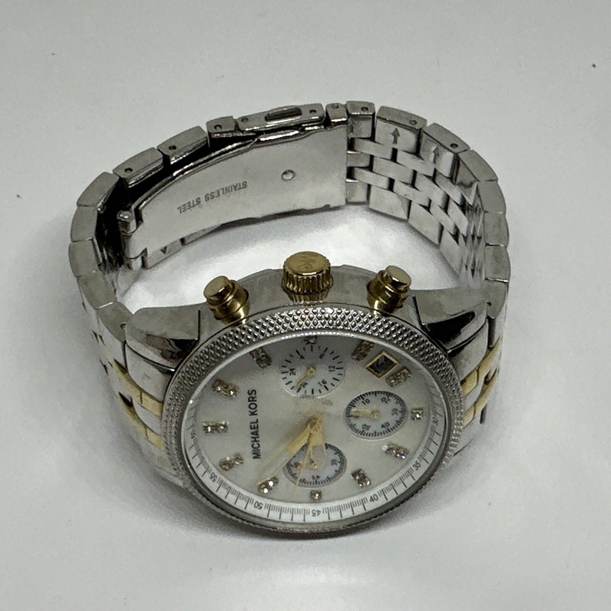 Michael Kors Ritz MK5057 Women\'s Silver Stainless Steel Analog Dial Watch NUL57 Michael Kors Ritz MK5057 Women main image 4