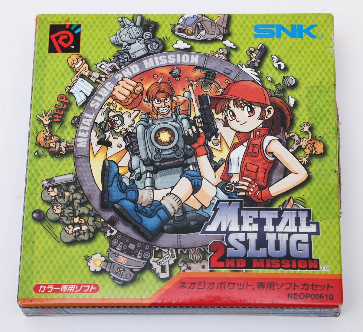 Metal Slug 2nd Mission Neo Geo Pocket Color NGP NGPC JP Japan