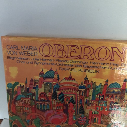 CARL MARIA/VON WEBER OBERON VINYL RECORD 3 SET - Foto 4 di 10