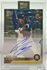 Gleyber Torres 2020 Topps Now Road To Opening Day Autograph Auto #d/99 - YANKEES