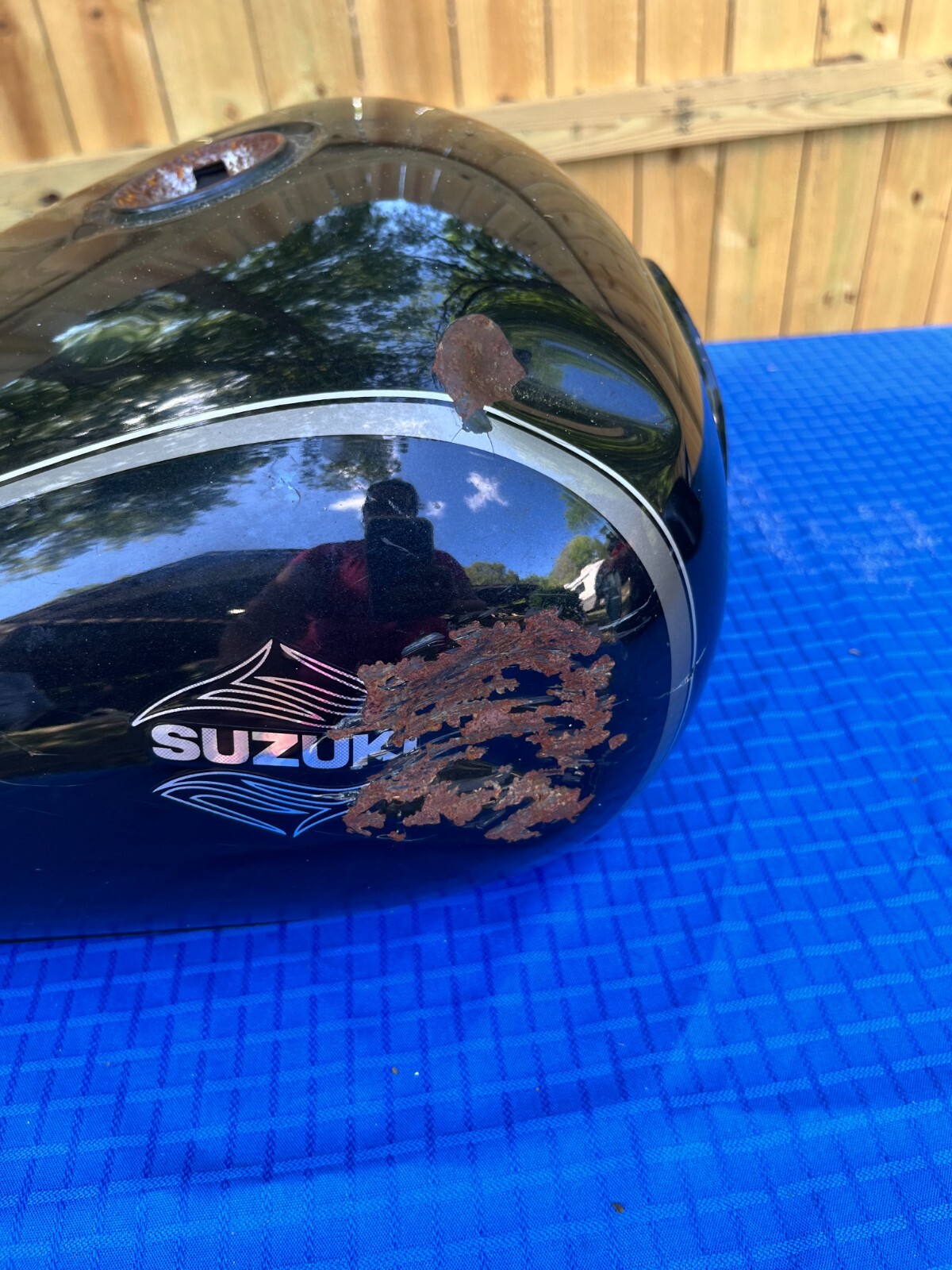 Genuine OEM 02/07 Suzuki GZ250 Gas Fuel Tank 2 eBay