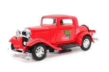 COCA-COLA 1932 FORD COUPE 1/43 DIECAST CAR MOTOR CITY CLASSICS 443030