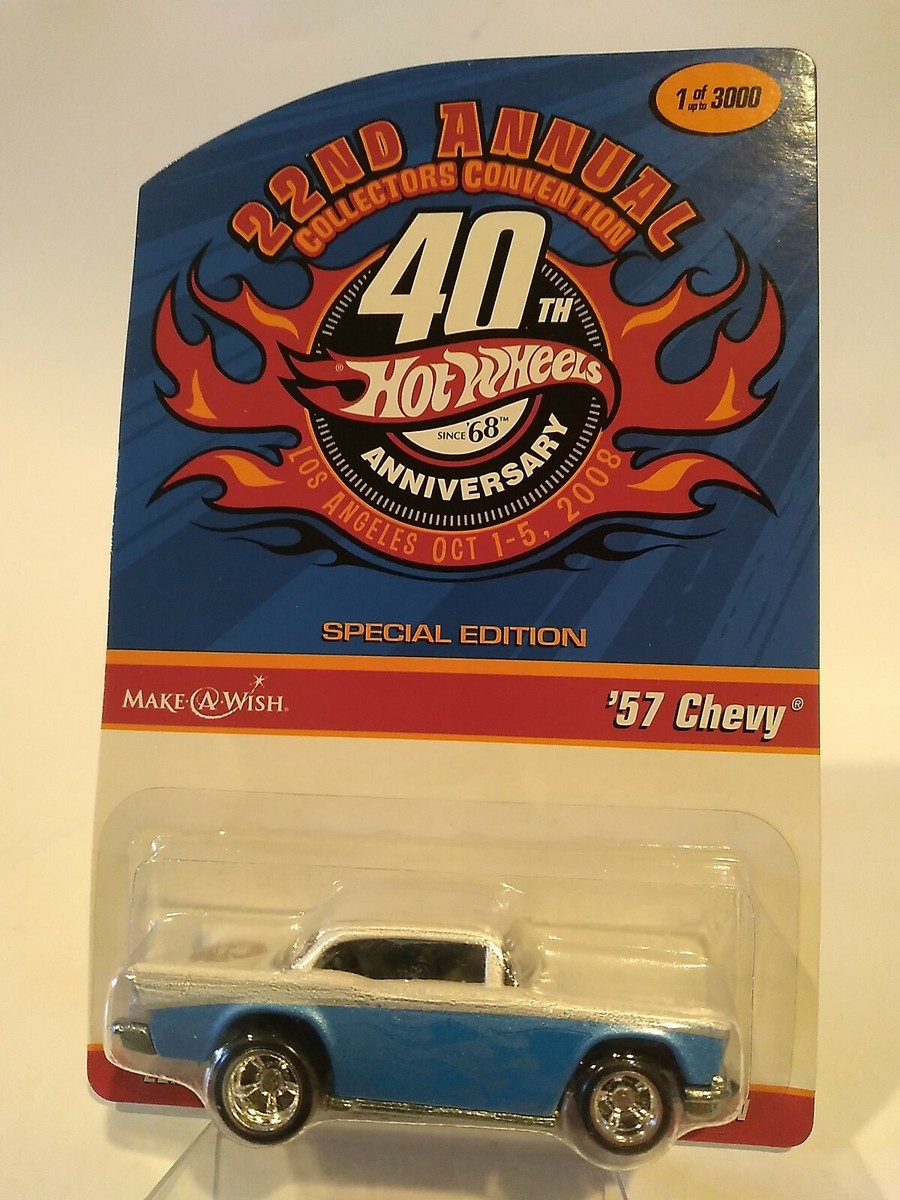 HOTWHEELS 57' CHEVY 22nd L.A. COLLECTORS CONVENTION '08 MAKE