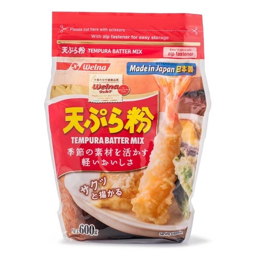 Nisshin Welna Japanese Tempura Batter Mix 600g 日清製粉ウェルナ 日清 天ぷら粉 Deep