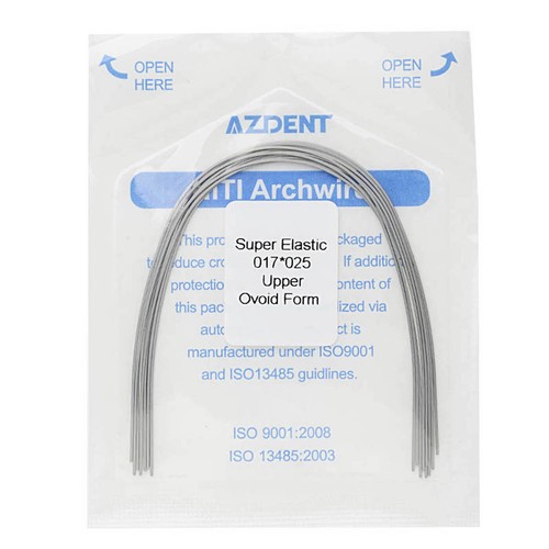 Dental Orthodontic Arch Wire Wires Oval Form Stainless Steel Round/Rectangular - Photo 126/208