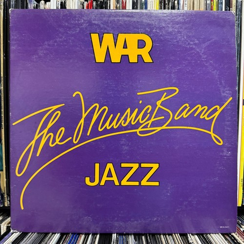 WAR - THE MUSIC BAND JAZZ (VINYL LP) 1983!!! RARE!!! MCA RECORDS / MCA-5411