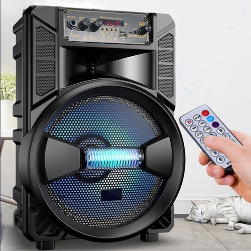 6000W Portable Bluetooth Speaker Sub Woofer Heavy Bass Sound System Party w/ Mic - Picture 24 of 27
