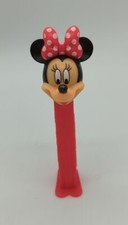 Pez Disney Minnie Mouse Red Bow With Polka Dots On Red Stem