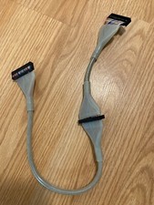 Vintage 34-Pin Sheathed Ribbon Cable for 3.5 in Floppy Drive - Untested