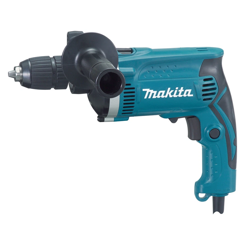 Makita HP1631KX3 Schlagbohrmaschine + Koffer 710 W Bohrmaschine + 74tlg. Zubehör