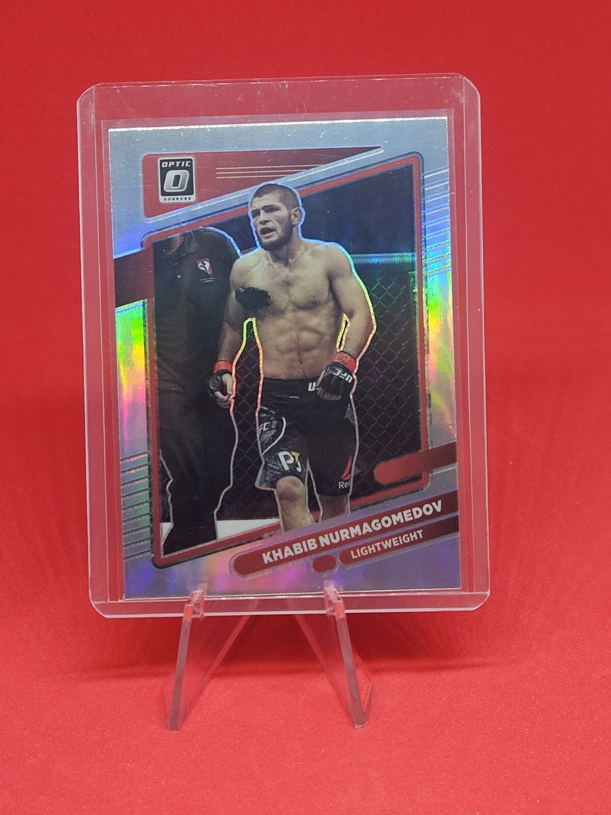 Khabib Nurmagomedov 2022 Panini Donruss Optic UFC MMA Trading Base Card #67
