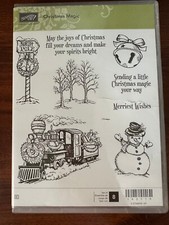 Stampin Up Cling Stamp Set Christmas Fun