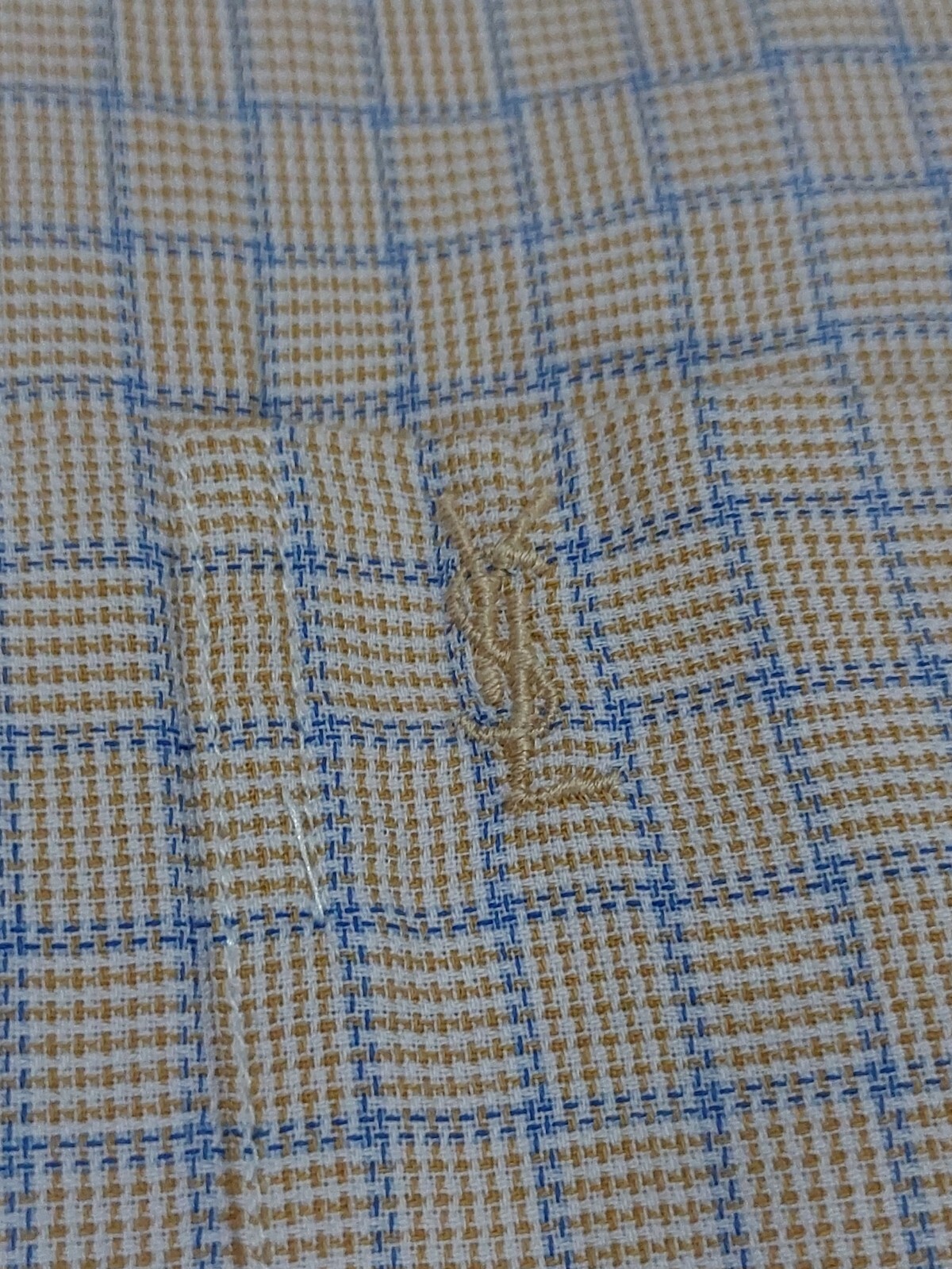 Camicia abito Yves Saint Laurent Pour Homme YSL marchio di lusso taglia M