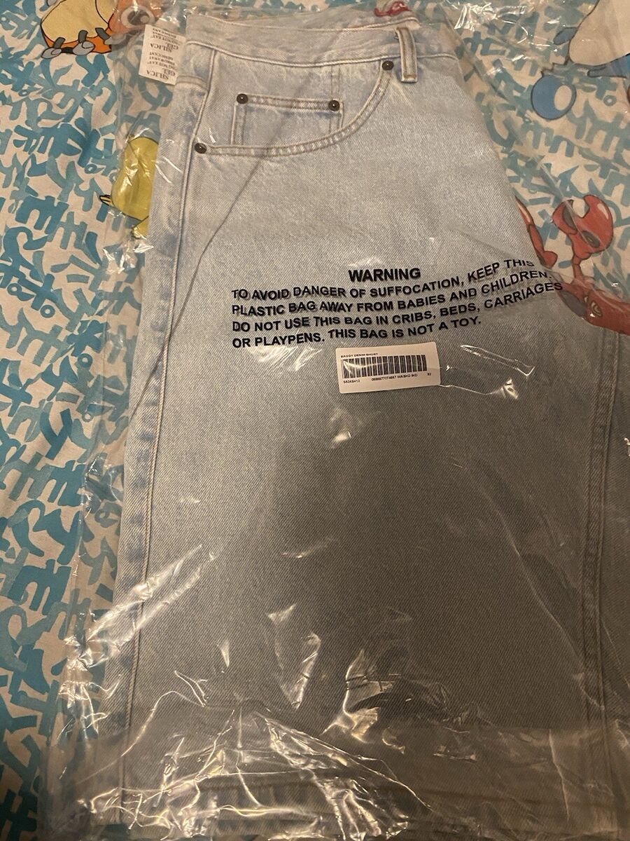 Supreme Baggy Denim Shorts SS24 Washed Indigo Size 32 Jorts Supreme Baggy Denim Shorts SS24 Washed Indigo Size 32 Jorts