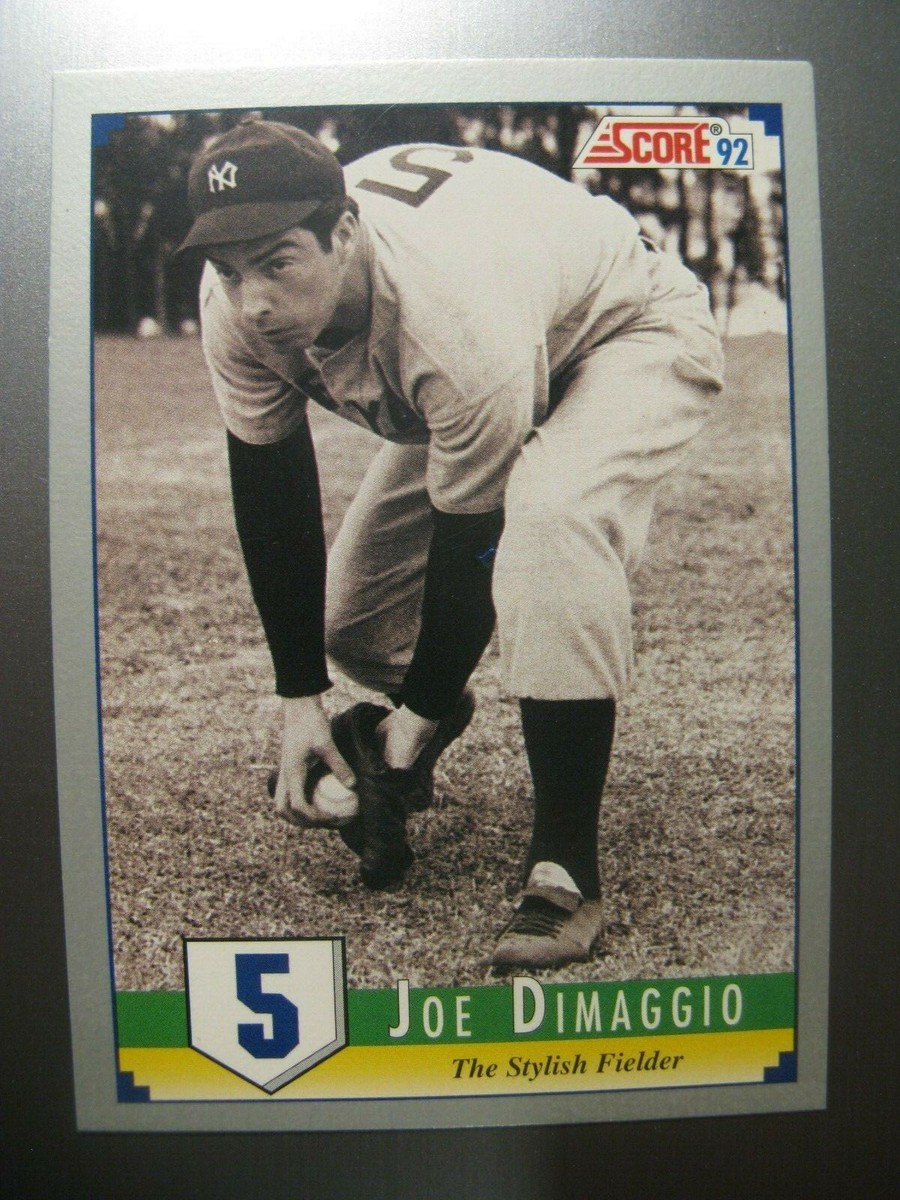 1992 Score Joe DiMaggio B13 