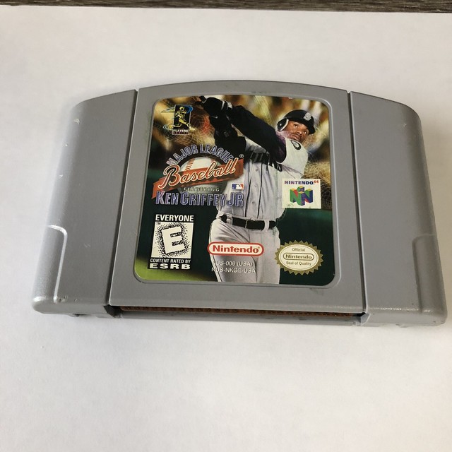 Major League Baseball Featuring Ken Griffey Jr. (Nintendo 64, 1998) for