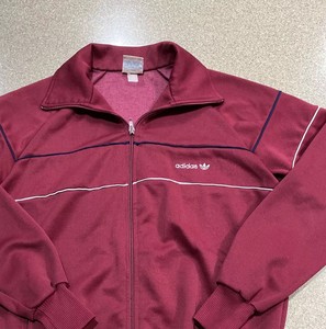 adidas jacket maroon