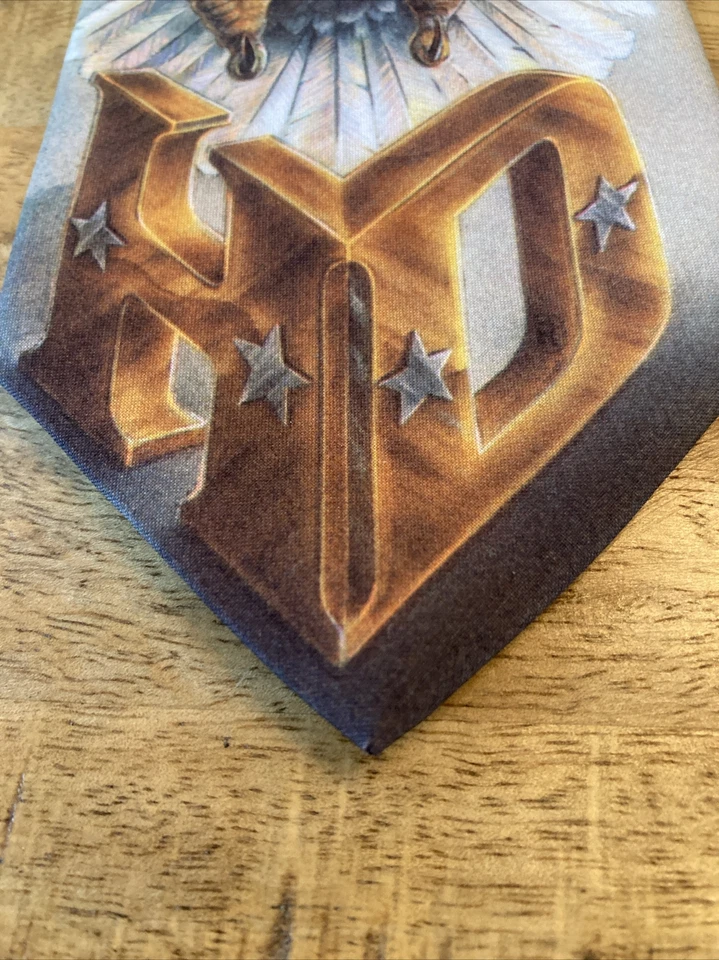 Corbata de cuello para hombre Ralph Marlin Harley Davidson motocicleta águila marrón de colección '94 Foto 2 de 4