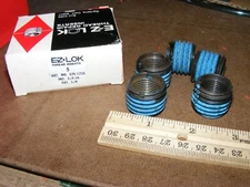 (5) EZ LOK Thread Insert 329-1216  ~~ INT 3/4 - 16 EXT 1/8