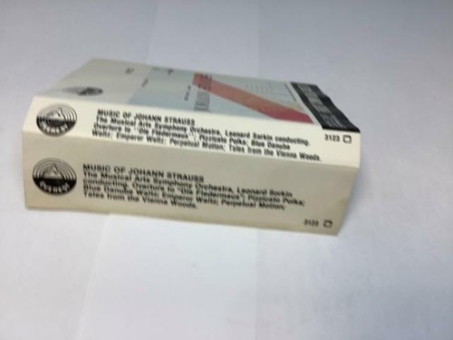 MUSIC OF JOHANN STRAUSS Audio Tape EVEREST COMPATIBLE CASSETTE DOLBY 3123 - Picture 2 of 4