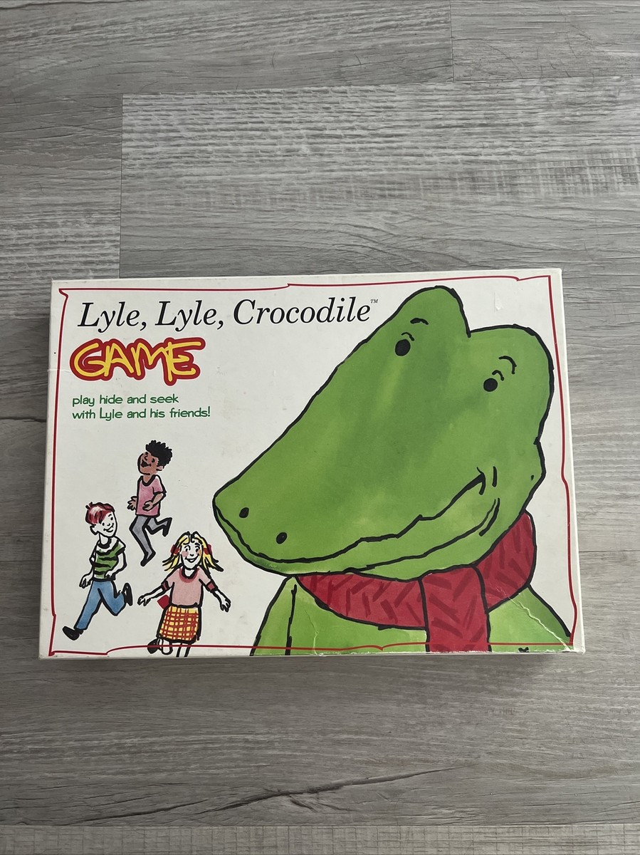 Vintage 1994 Lyle Lyle Crocodile Matching Board Game Rare