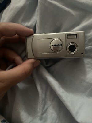 Medion in MP Slim Line Digital Compact Camera Silver
