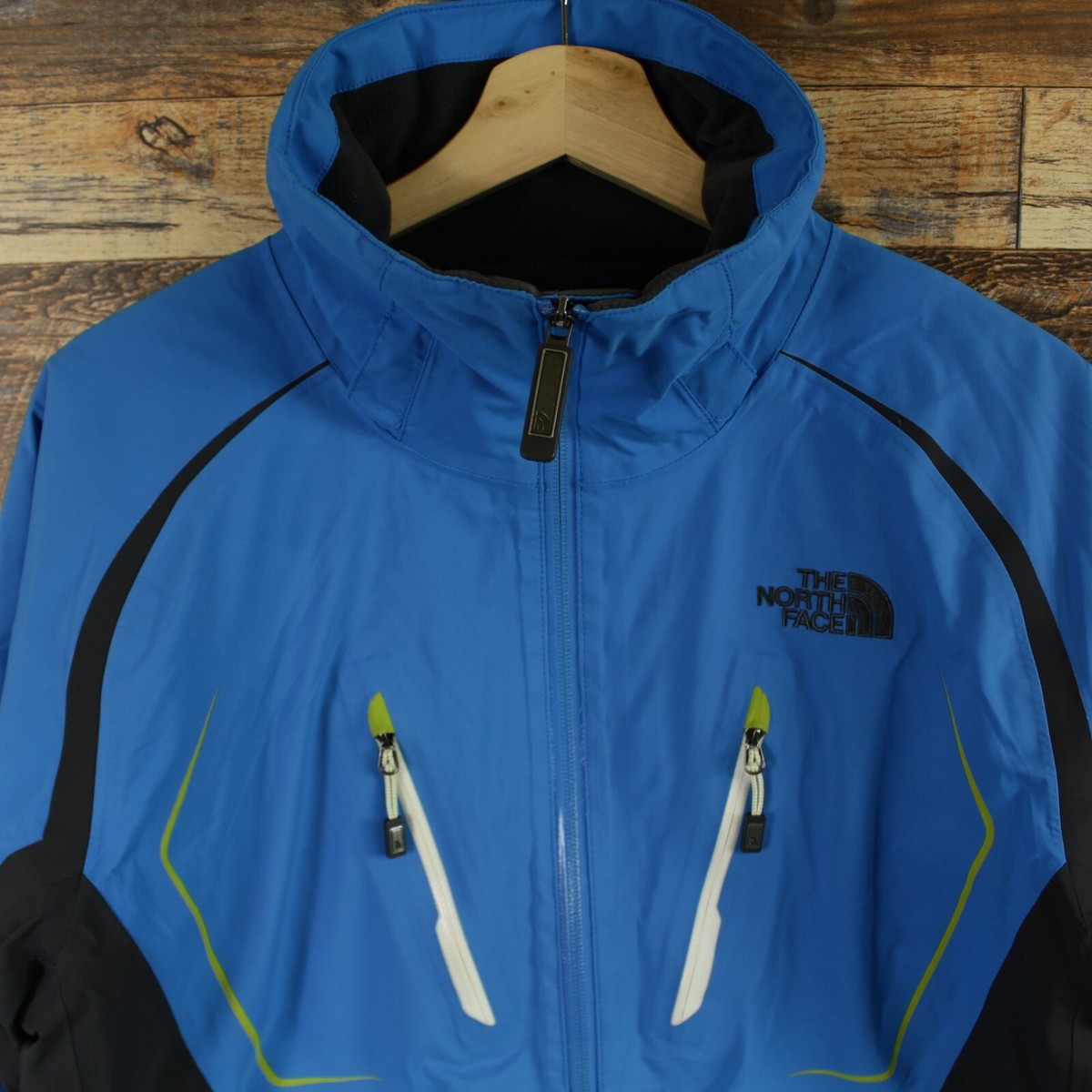 THE NORTH FACE スノーウェア HYVENT RECCO The North Face Hyvent Recco Black / Grey Jacket (Size XXL