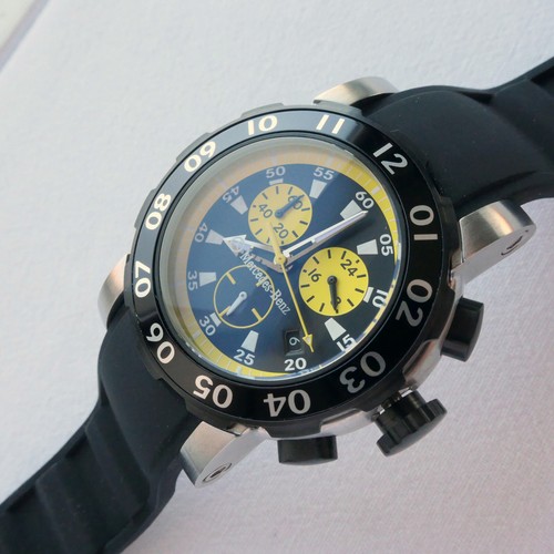 Mercedes Benz Motorsport Racing Car Accessory GMT Diver Design Chronograph Watch