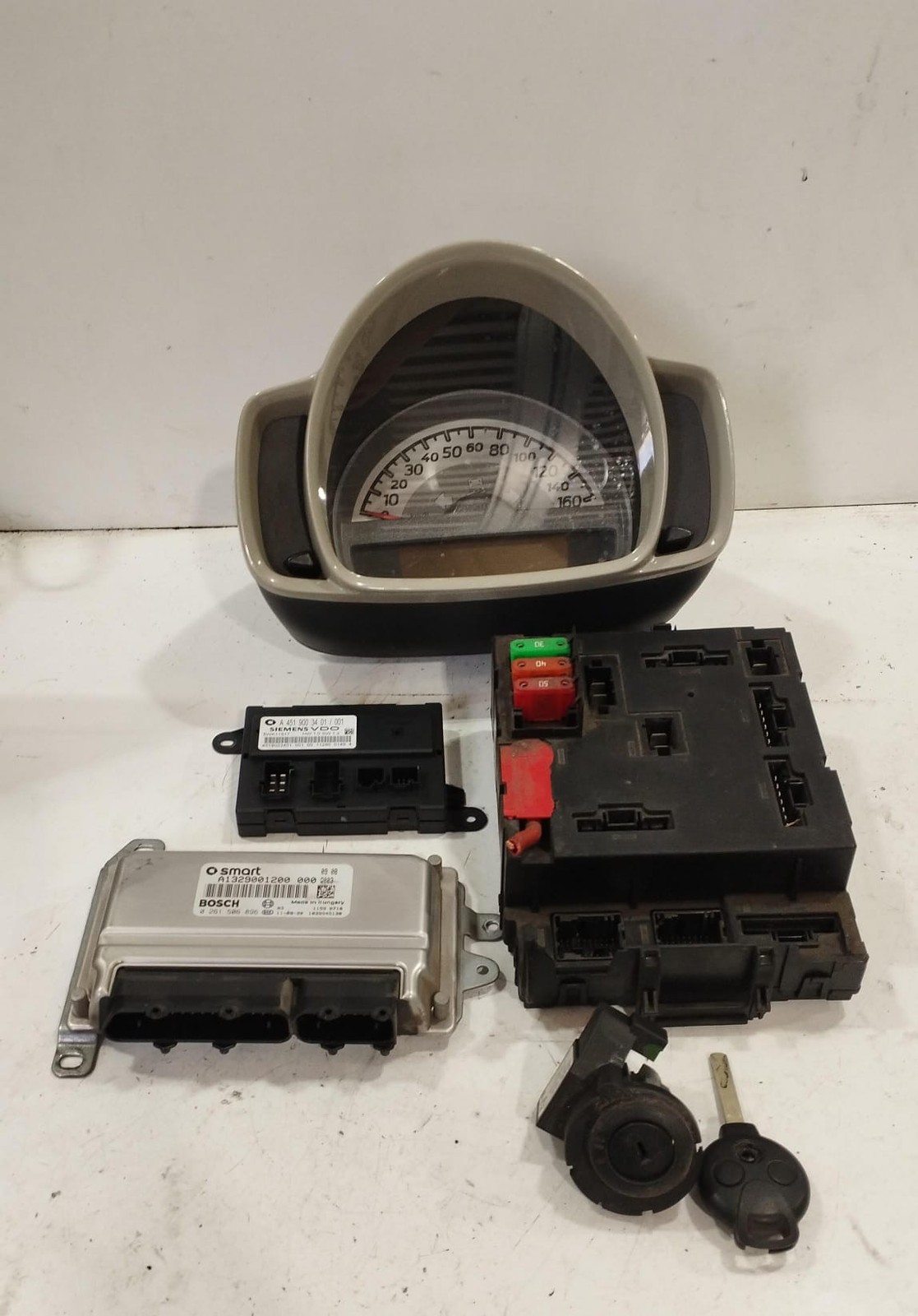 KIT CHIAVE PER SMART Fortwo Coupé (W451) 0261S06896 (07>15)