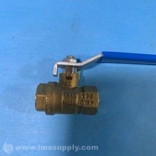 Jamesbury 600 CWP 1/4 Inch Full Port Brass Ball Valve FNIP
