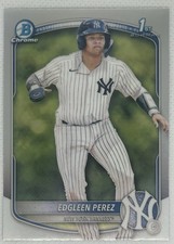 Edgleen Perez #BCP-80 Bowman Chrome Prospects Baseball Card 1st Bowman Rookie