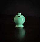 Fiesta Vintage Green Mustard Jar