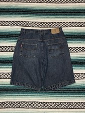 2000s y2k Baggy Hip-Hop Joker Denim Skate Shorts, Size W34